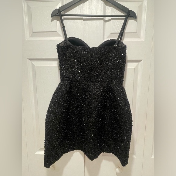 Nadine Merabi Tara Black Dress NWT - size S/M - Picture 10 of 15